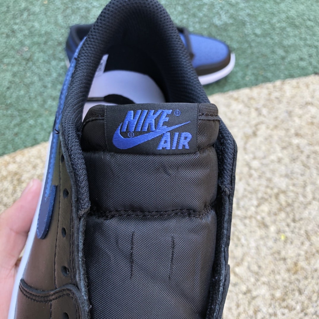 400  纯原版Air Jordan 1 Low AJ1黑蓝 低帮复古篮球鞋 CZ0790-041