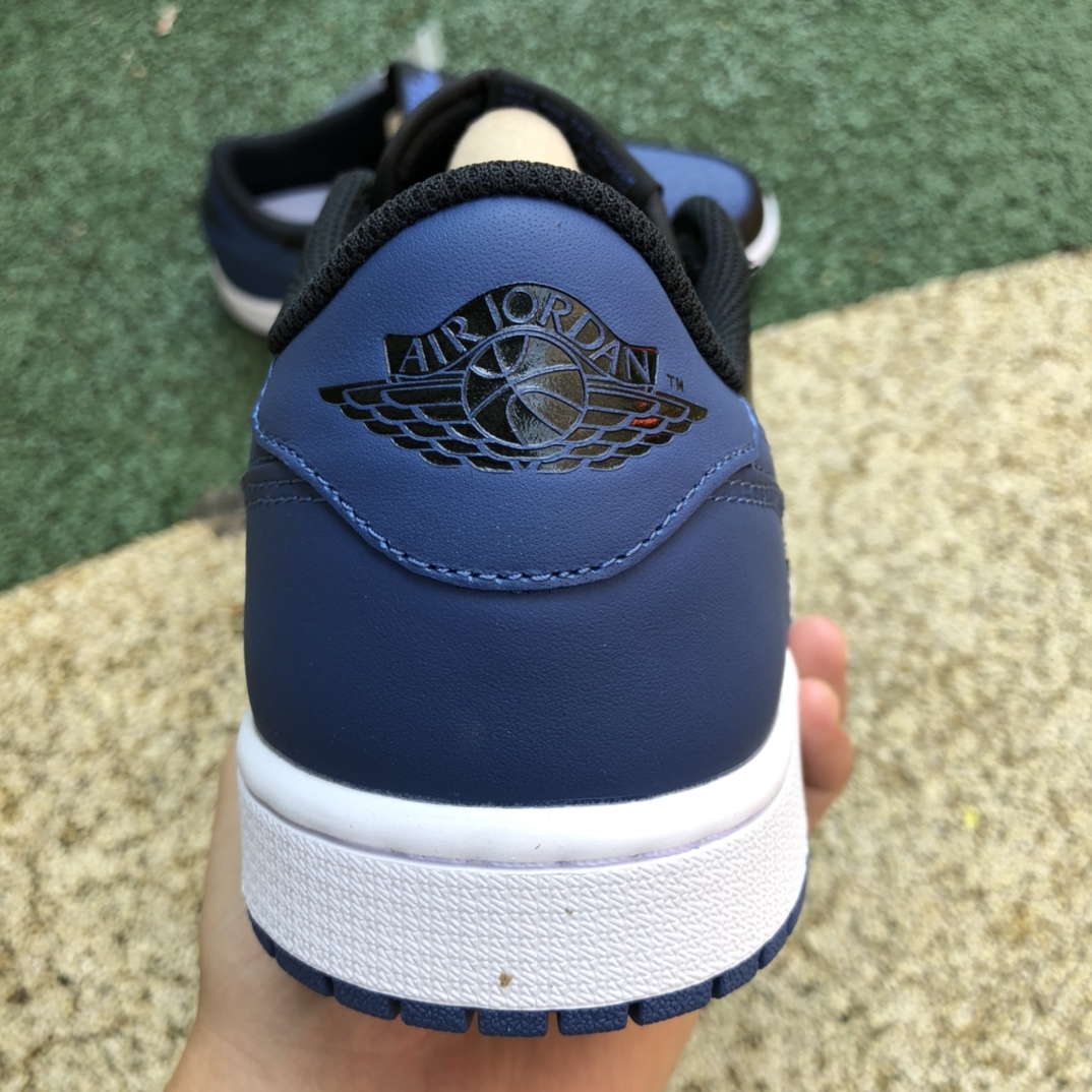 400  纯原版Air Jordan 1 Low AJ1黑蓝 低帮复古篮球鞋 CZ0790-041