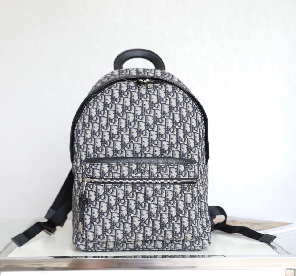 Dior Bags Backpack Printing Unisex Canvas Oblique