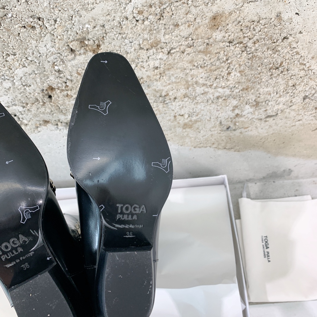 Toga Pulla Retrograde Knight’s Boots: Top-Class Unique Button Design, Cow Skin, 1600 - 图片 9