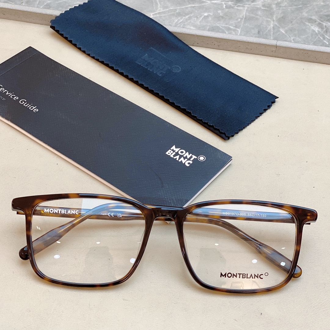 ，【MONT BLAN*】万宝*龙新款光学架，MODEL:MB0197O，SIZE:56口17-150