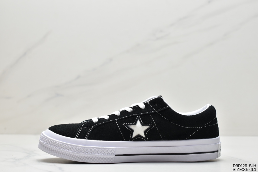 110 匡威Converse One Star Suede OX一星系列经典低帮复古皮革休闲百搭硫化板鞋