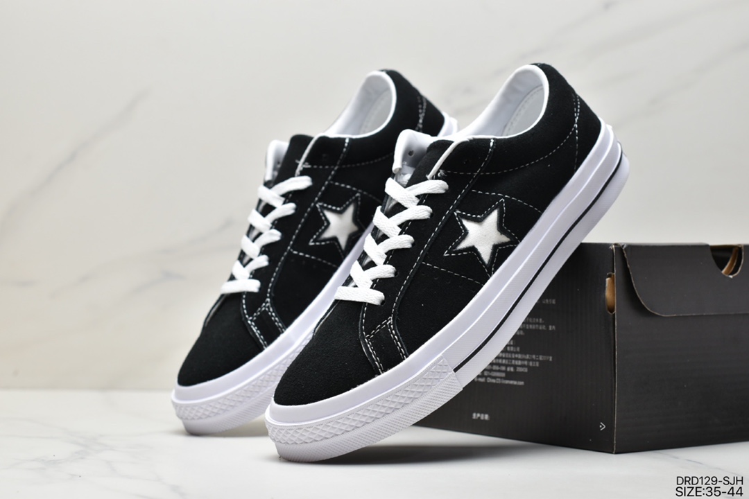 110 匡威Converse One Star Suede OX一星系列经典低帮复古皮革休闲百搭硫化板鞋