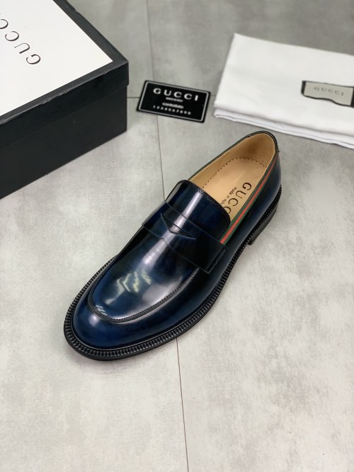 Gucci Business Leather Loafers in Blue, Black, and Burgundy - Sizes 38-44 1 Gucci Business Leather Loafers in Blue, Black, and Burgundy - Sizes 38-44