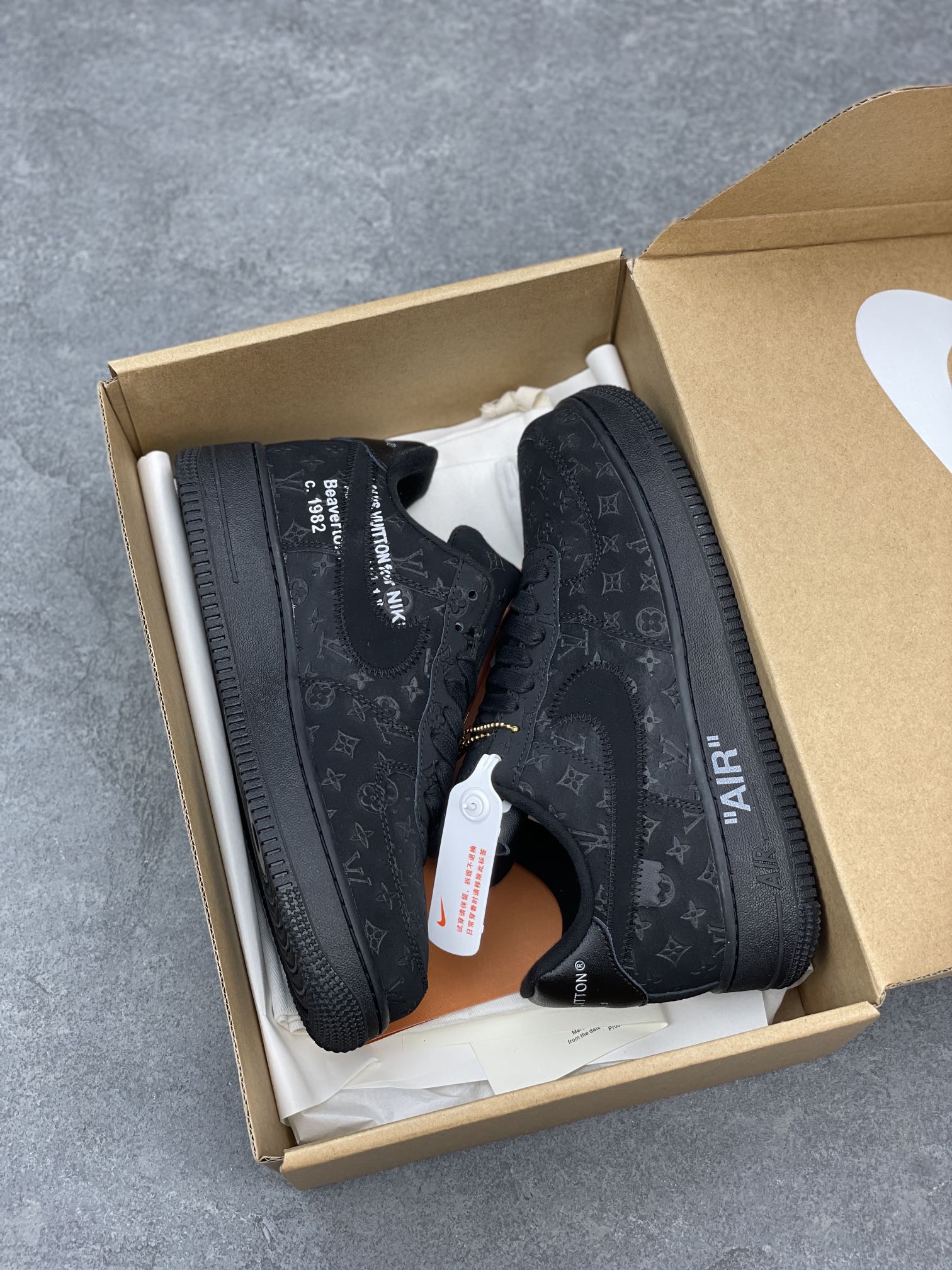 Lv x Nike Air Force 1 Low Louis Vuitton Sneakers - Limited Edition 10 i1660683014 8840 8