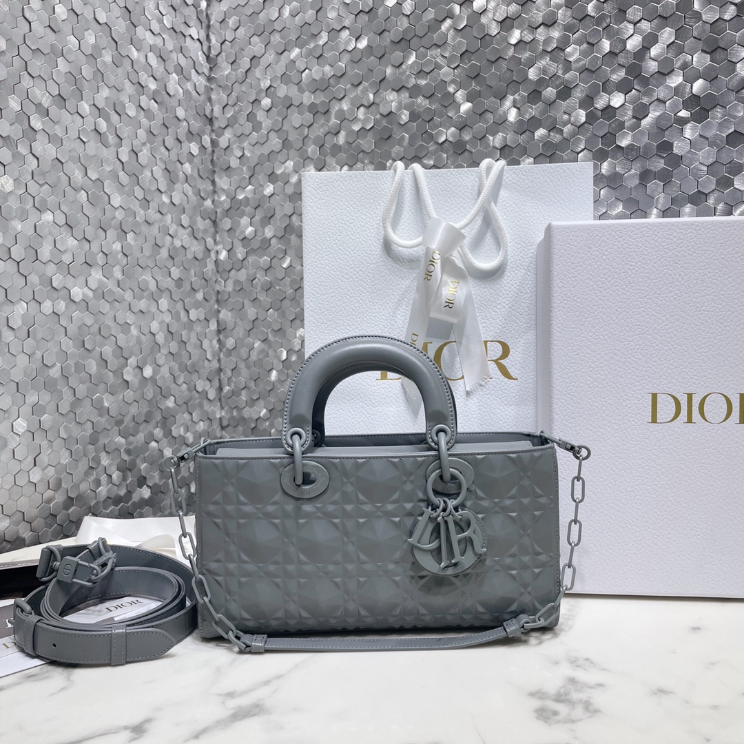 Dior Bags Handbags Black Cowhide Lady Chains