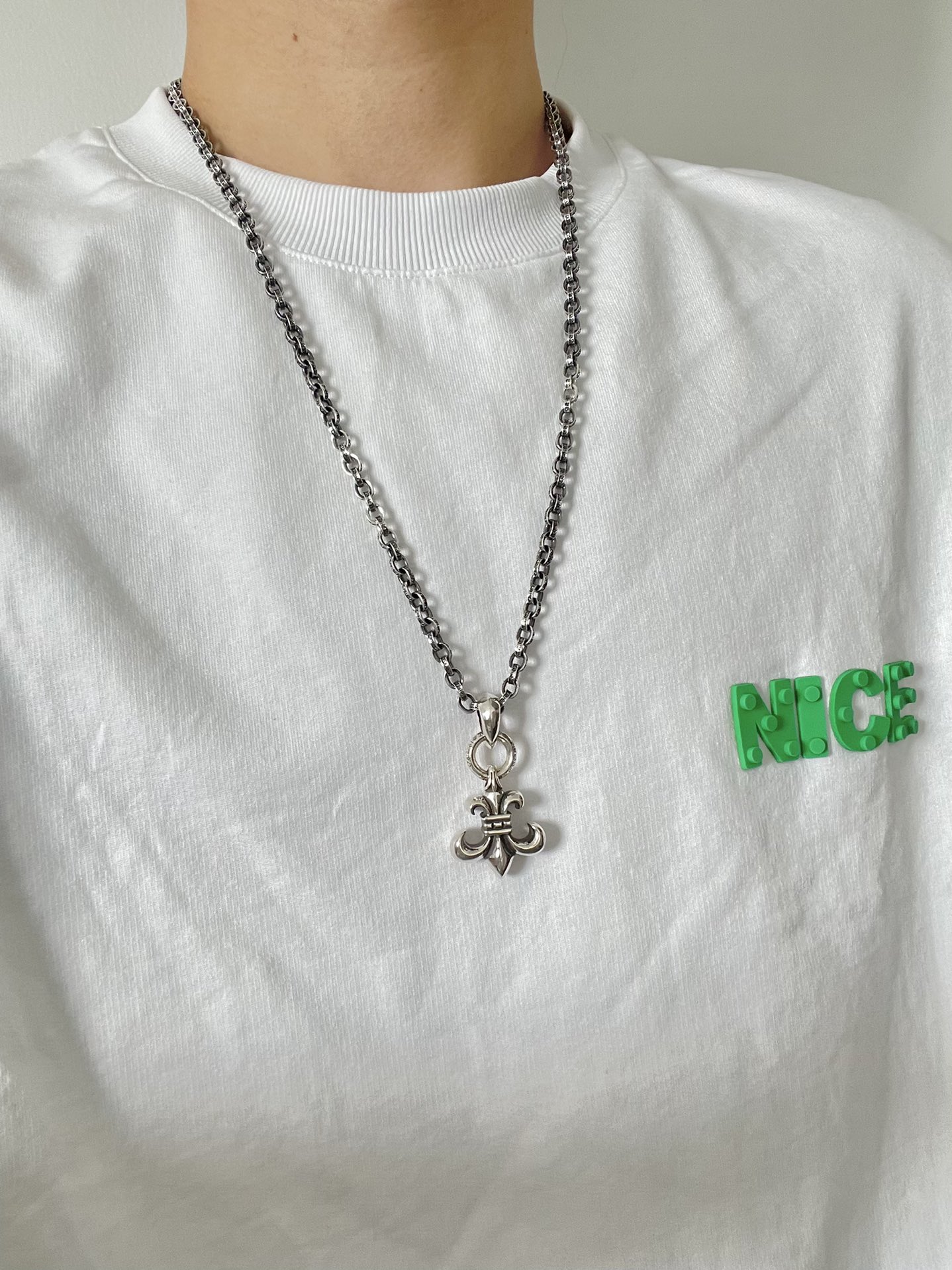 Chrome Hearts 克罗心 大号军花项链