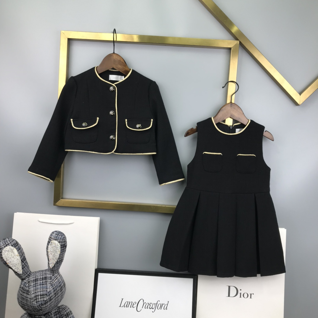2022 Autumn Winter Children’s Vest Collection: Generous, Fashionable, Elegant Sizes 100-150 - 图片 2