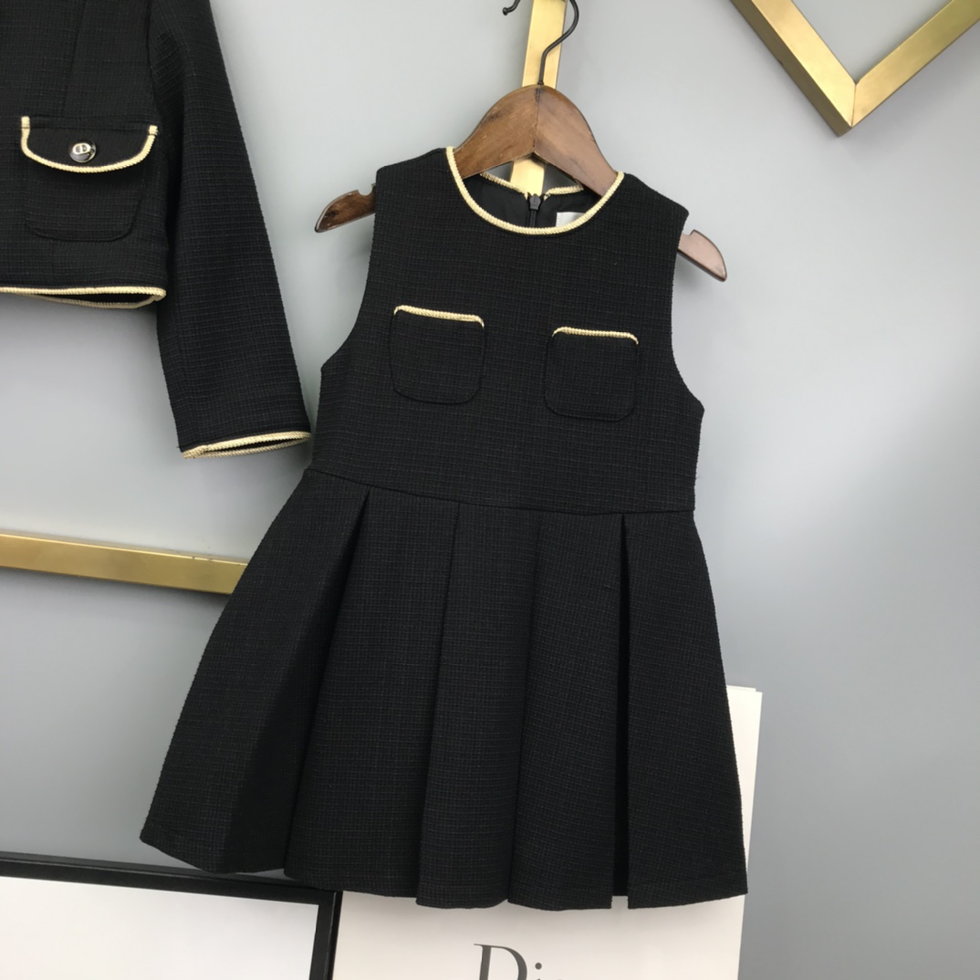 2022 Autumn Winter Children’s Vest Collection: Generous, Fashionable, Elegant Sizes 100-150 - 图片 4