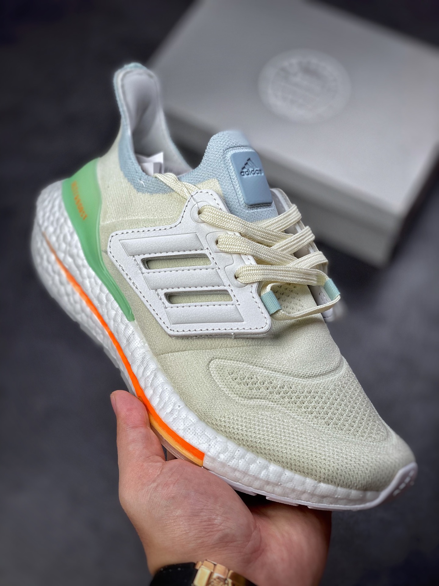 2022 popcorn [Velcro can be replaced] adidas ultra boost 2022 series officially exposed GY6227