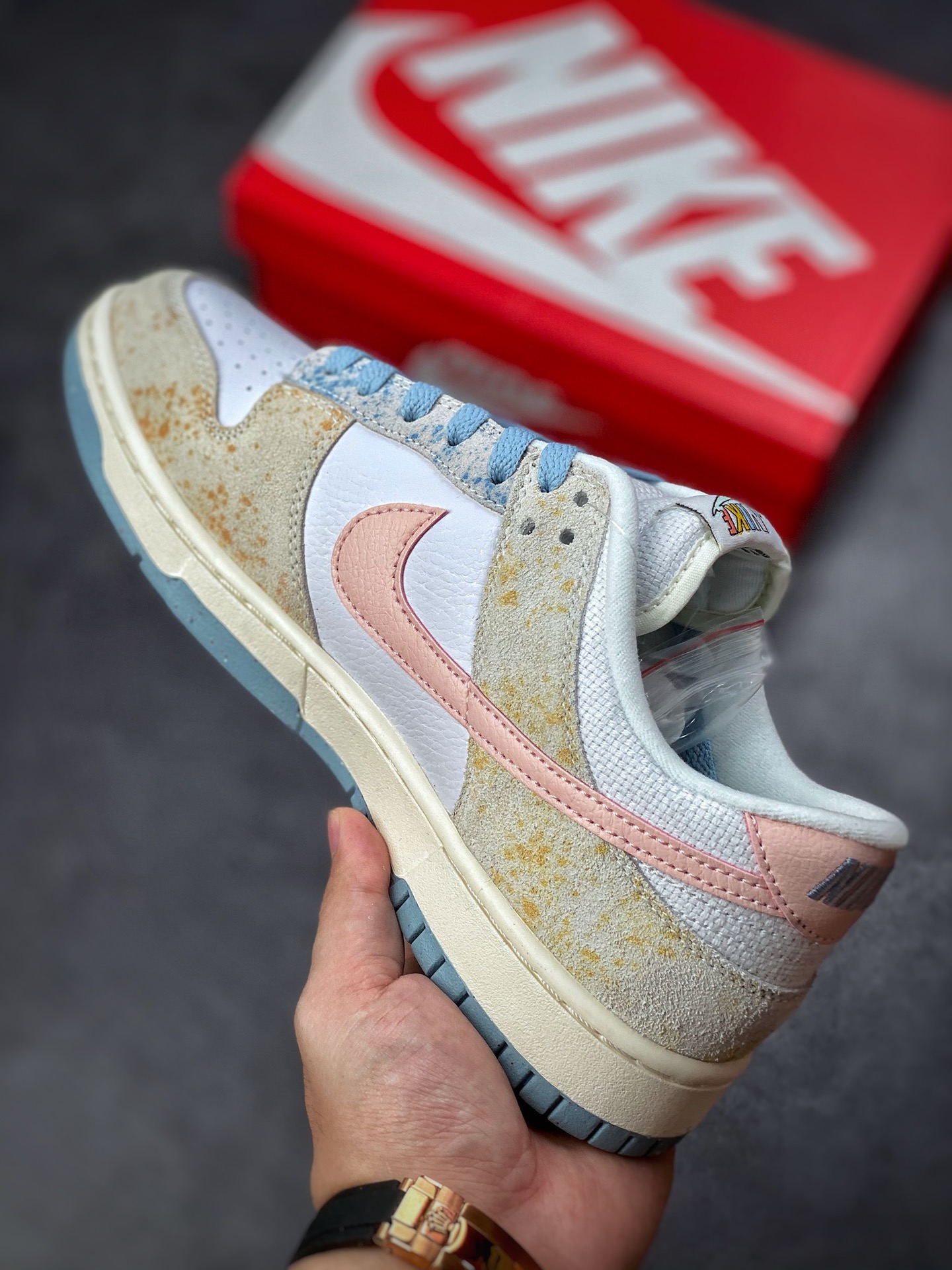 280 Nike SB Dunk Low 复活节白蓝粉DV6486-100