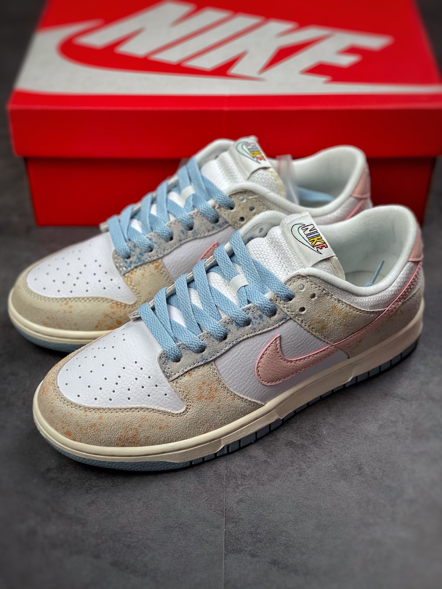 280 Nike SB Dunk Low 复活节白蓝粉DV6486-100