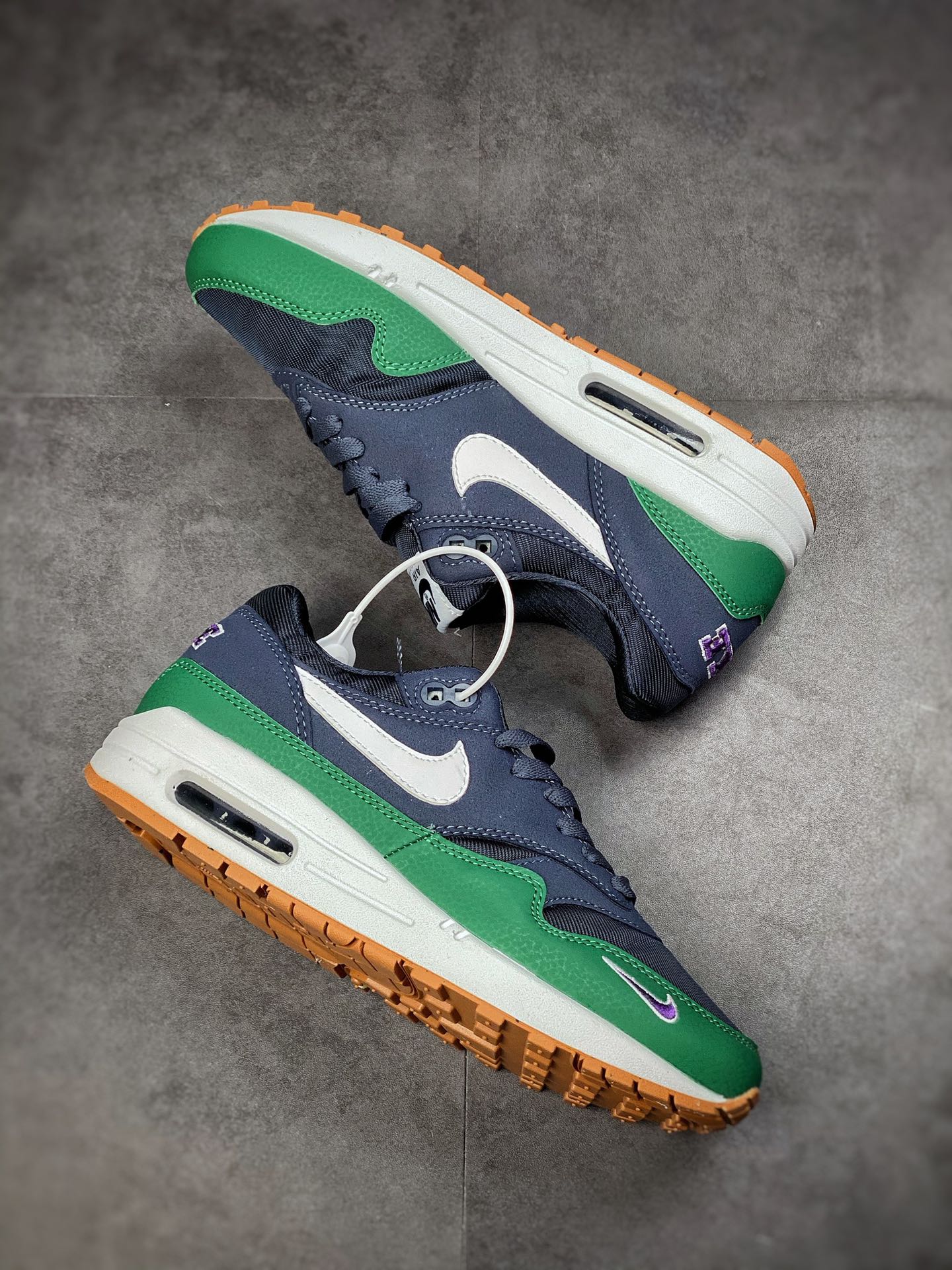 240 Nike Air Max 1 QS 蓝绿配色 复古休闲跑步鞋DV3887-400