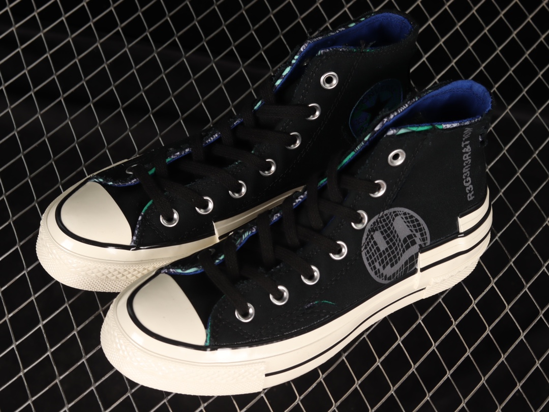 converse chuck 70s 匡威鬼脸结构撕裂高帮休闲板鞋 a02407c 