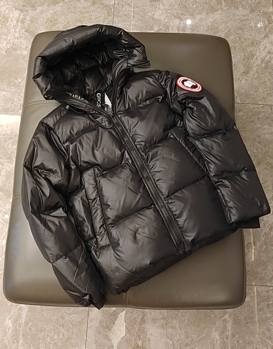 Canada Goose Ropa Chaqueta de plumón Negro Rojo Blanco Universal para hombres y mujeres Plumón de pato blanco Pantalones deportivos