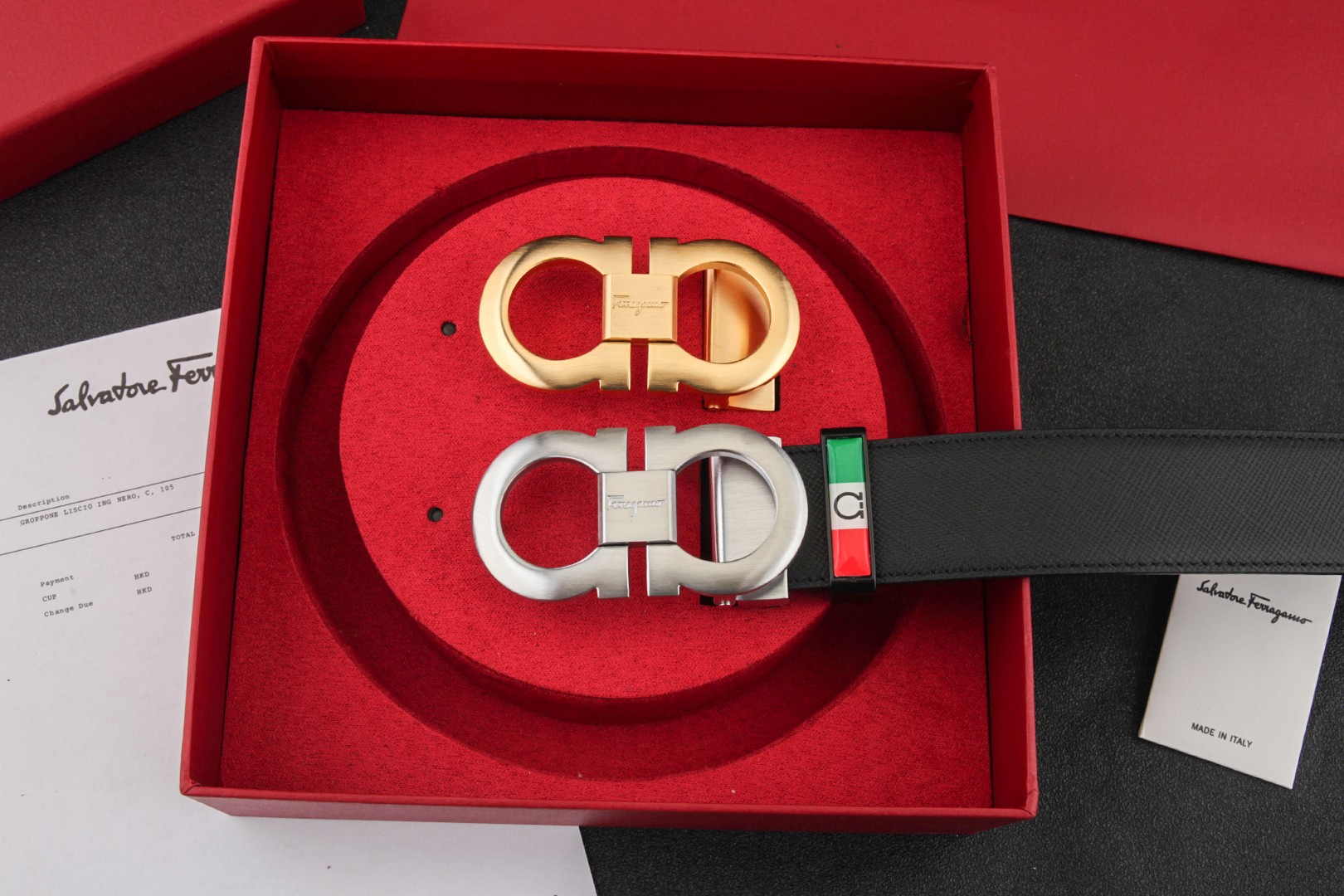 I5  菲拉格慕双扣系列 皮带