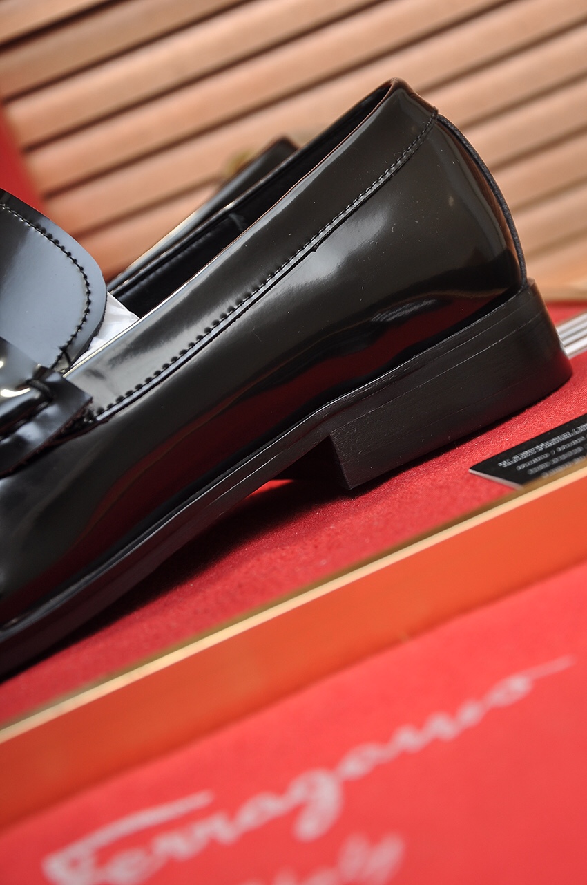 fábrica [Ferragamo / Ferragamo] contador últimos modelos Original importado borde abierto superior d