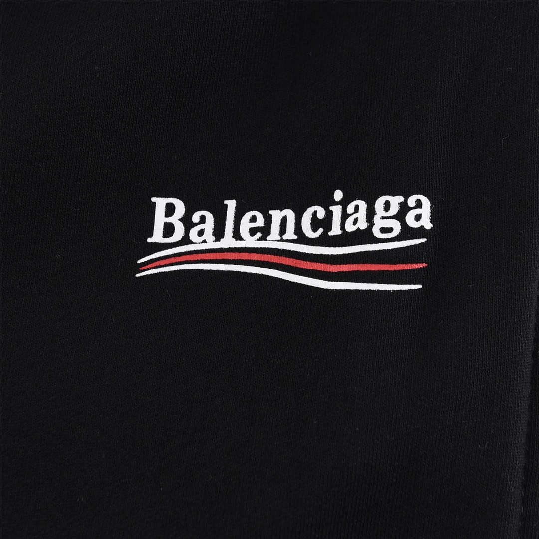 BALENCIAGA/巴黎世家 21FW经典可乐波浪竖腿长裤