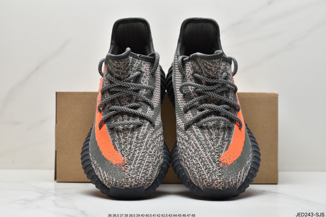 150 阿迪达斯Adidas Yeezy Boost 350V2 百搭轻便爆米花中底休闲运动慢跑鞋 HP7870