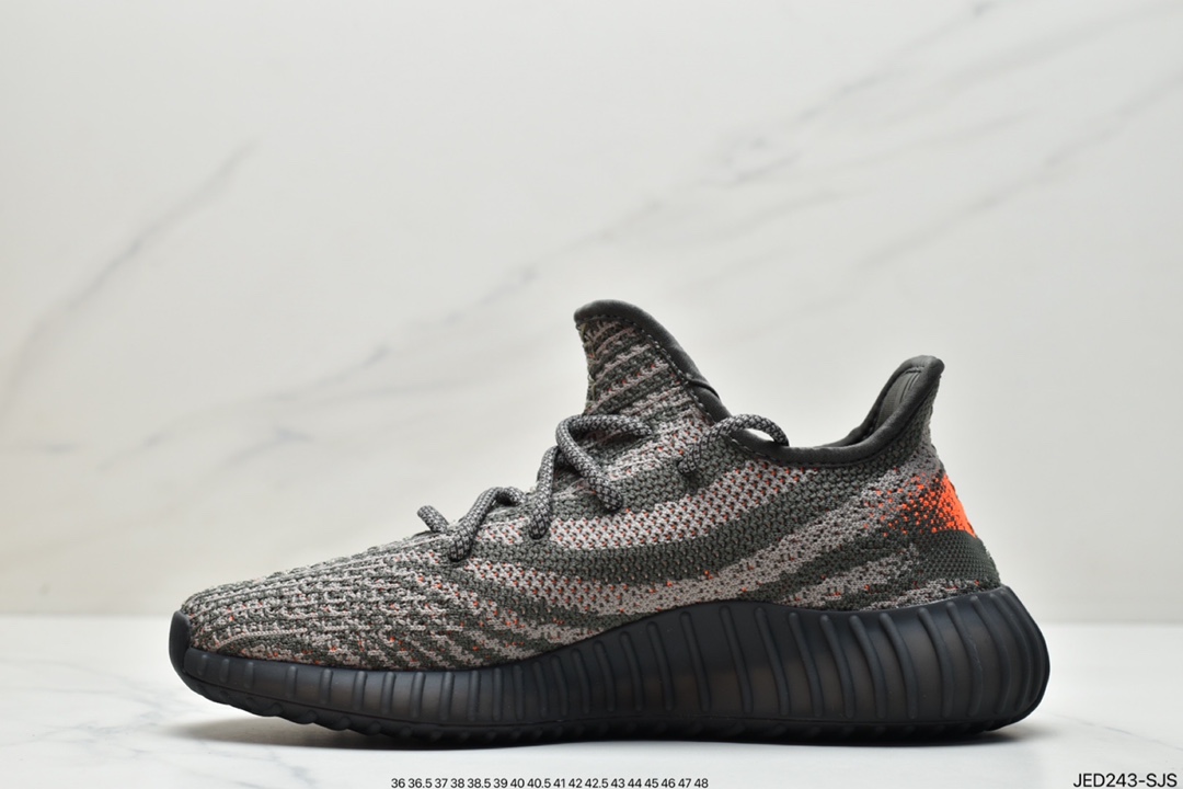 150 阿迪达斯Adidas Yeezy Boost 350V2 百搭轻便爆米花中底休闲运动慢跑鞋 HP7870