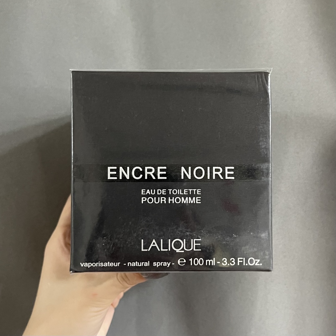 专柜品质Lalique Encre Noire莱俪莱丽墨恋朱墨黑泽木质男士淡香水100ml 2