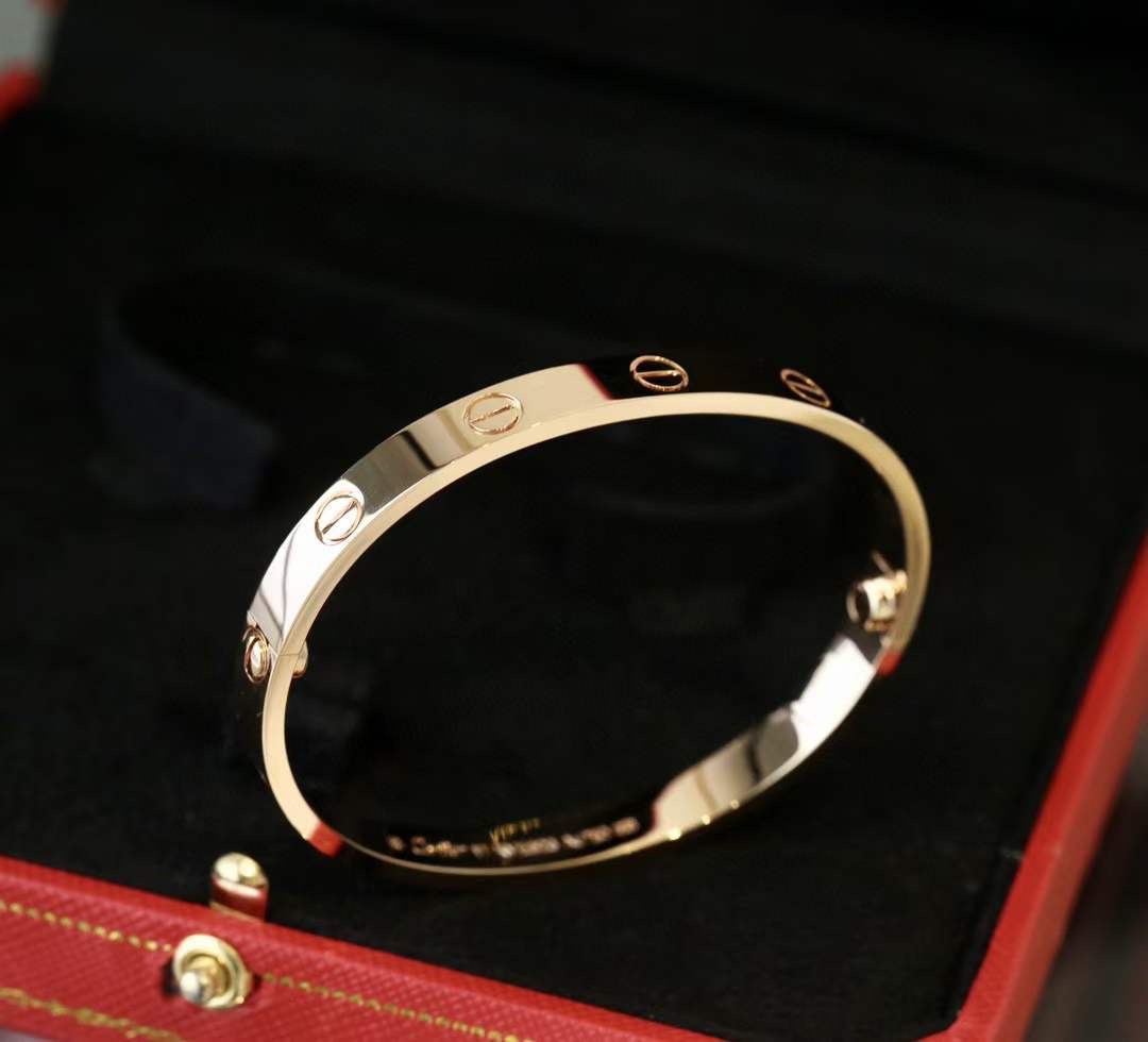 Cartier Cartier/卡地亚 LOVE系列无钻宽版手镯