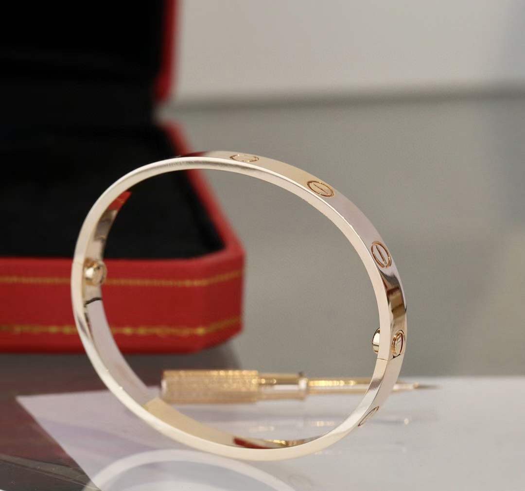 Cartier Cartier/卡地亚 LOVE系列无钻宽版手镯