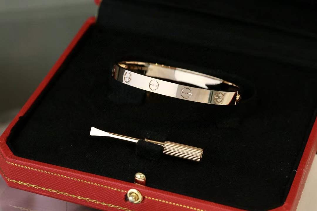 Cartier Cartier/卡地亚 LOVE系列无钻宽版手镯