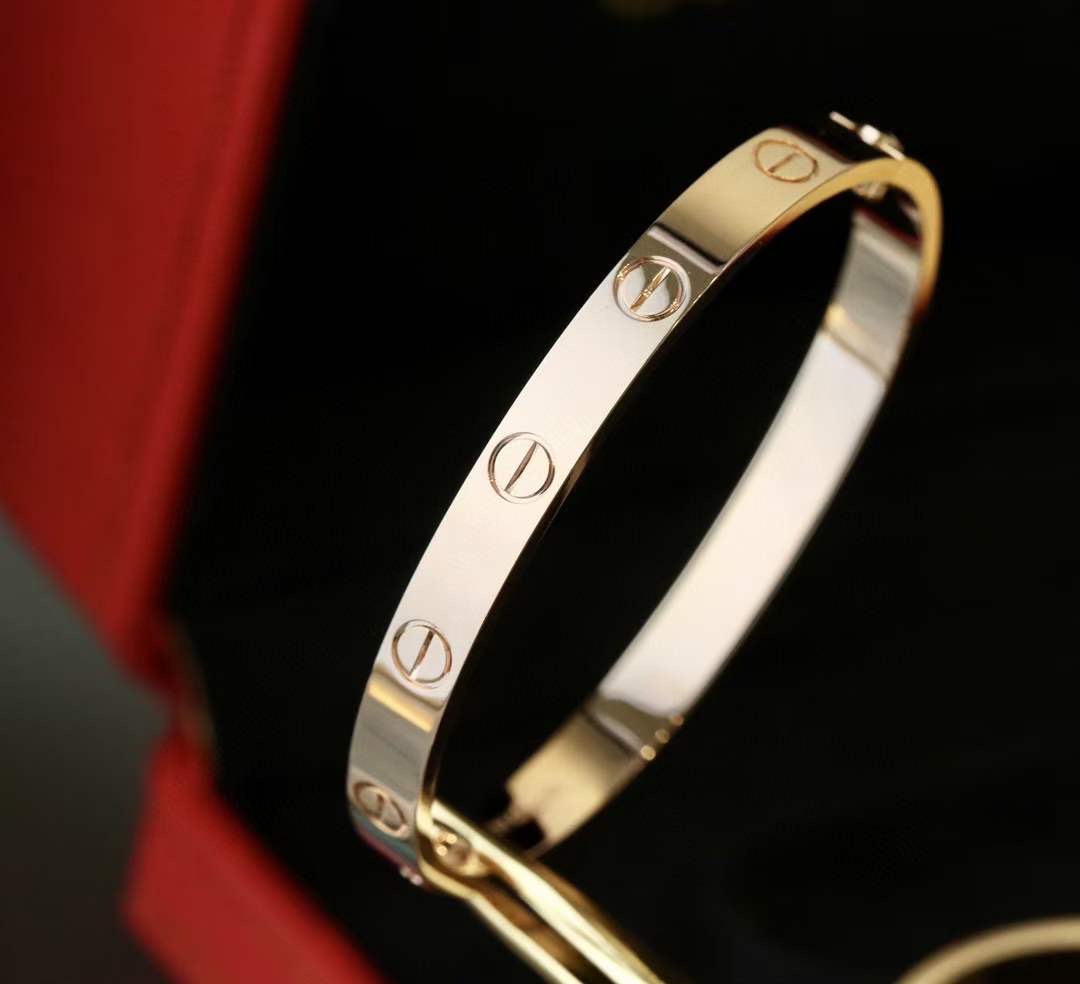 Cartier Cartier/卡地亚 LOVE系列无钻宽版手镯