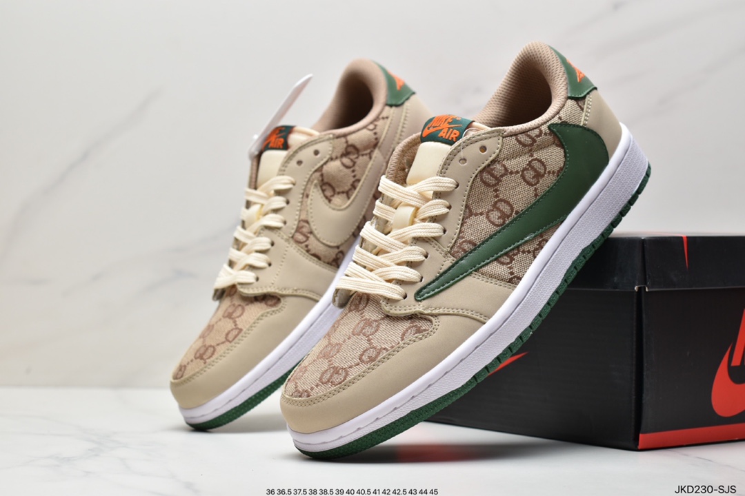 160 耐克Nike Air Jordan 1 Low OG SP"Khaki Green"AJ1乔丹一代DM7866-198