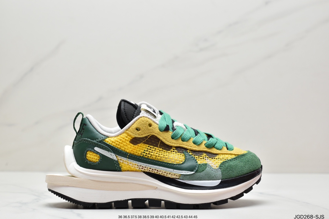 Sacai X NIKE vaporWaffle ”Tour Yellow” waffle three generations 3.0 catwalk heavy joint DD1875-001