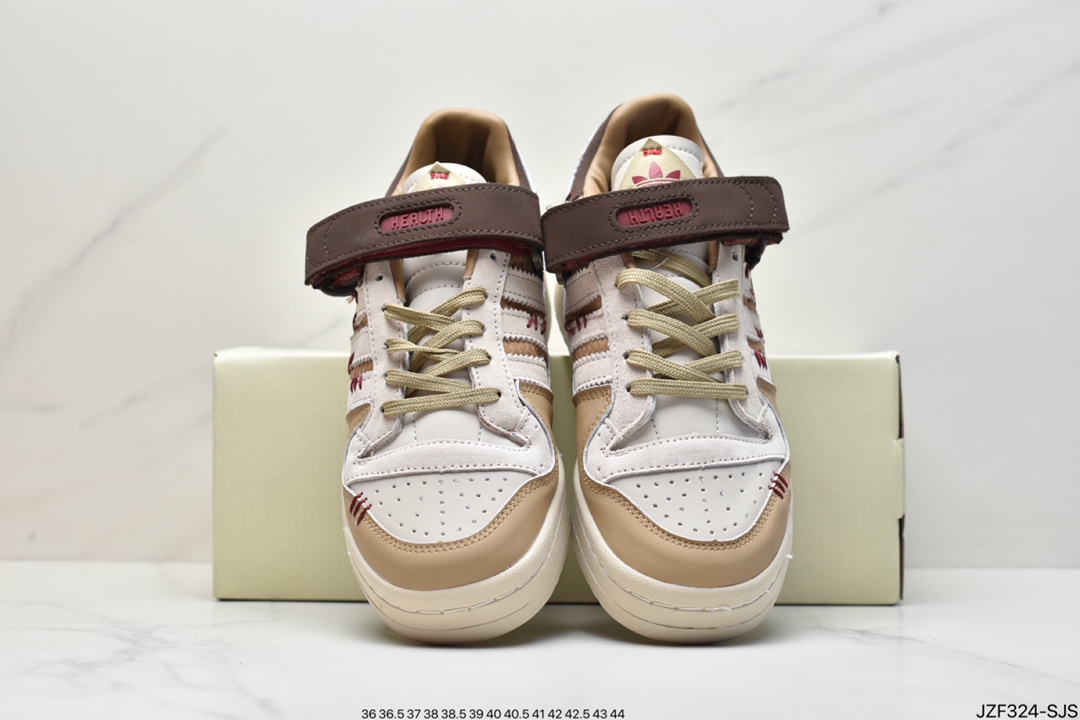 145 阿迪达斯Adidas三叶草 Originals Forum 84 Low 罗马系列魔术贴低帮GW6230