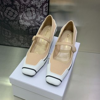 Designer Fake Dior Shoes High Heel Pumps Splicing Rubber Sheepskin TPU Spring/Summer Collection Sweatpants