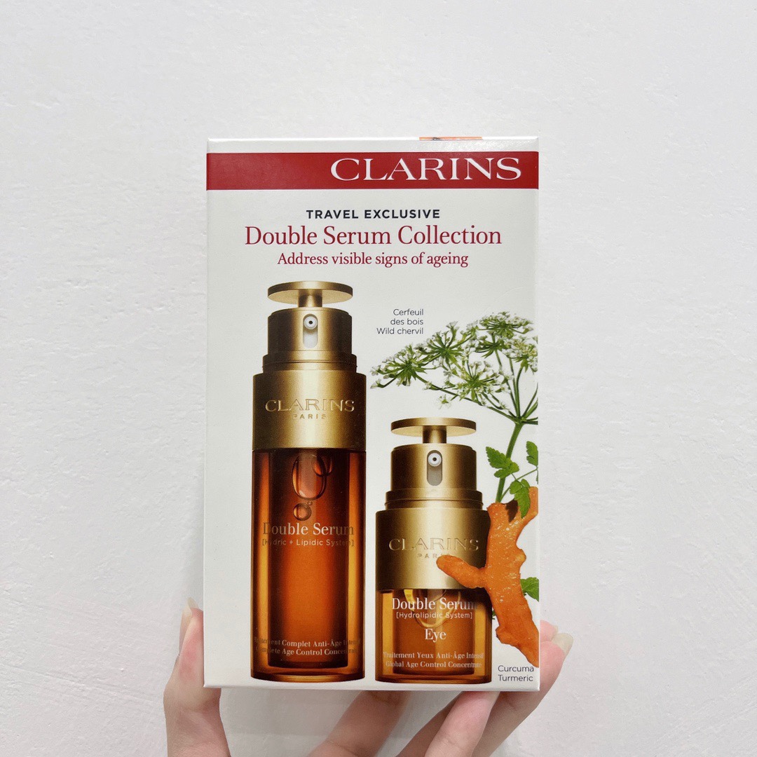 60! (Nota del pedido: Set de sérum doble versión antigua + contorno de ojos) (Set de 2 piezas de sérum doble y contorno…