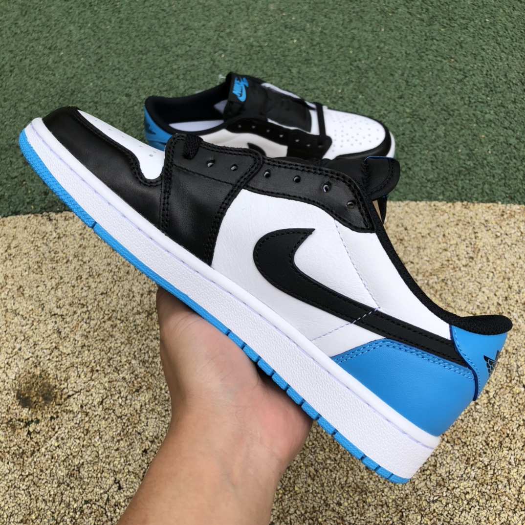 400 纯原版Air Jordan 1 Low OG “UNC”aj1低帮黑白蓝cz0790-104