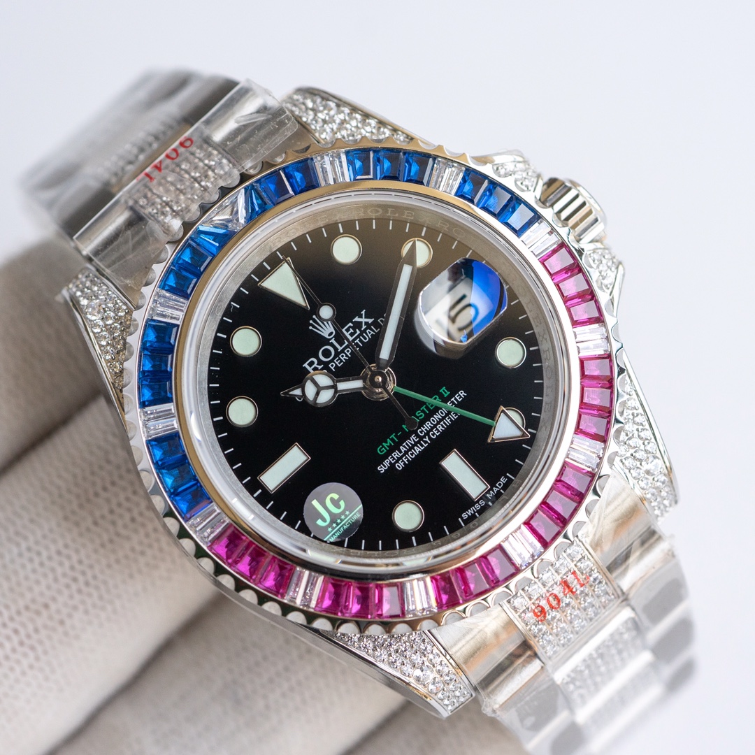 [ROLEX Watches]Ensure color size Unity of fire and color Carefully inlaid by a