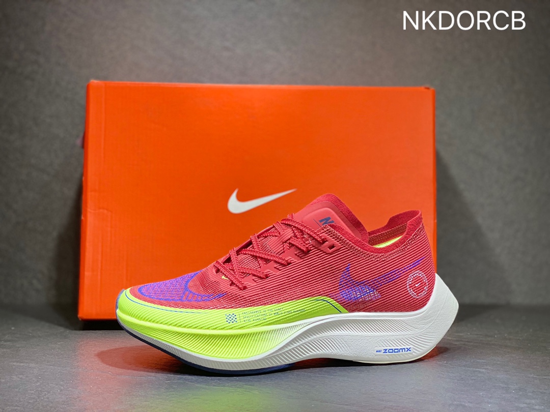 200 Nike ZoomX Vaporfly Next% 马拉松跑步鞋二代 DX3371-600