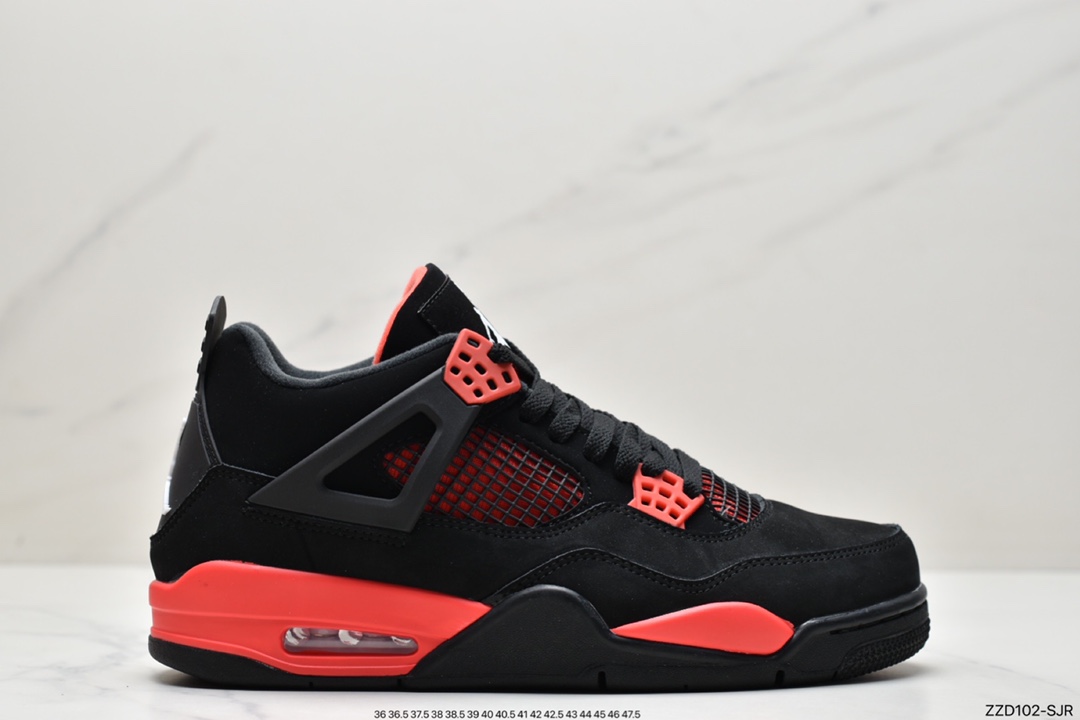 250 头层Air Jordan 4 Retro”Thunder”迈克尔·乔丹AJ4代中帮308497-008