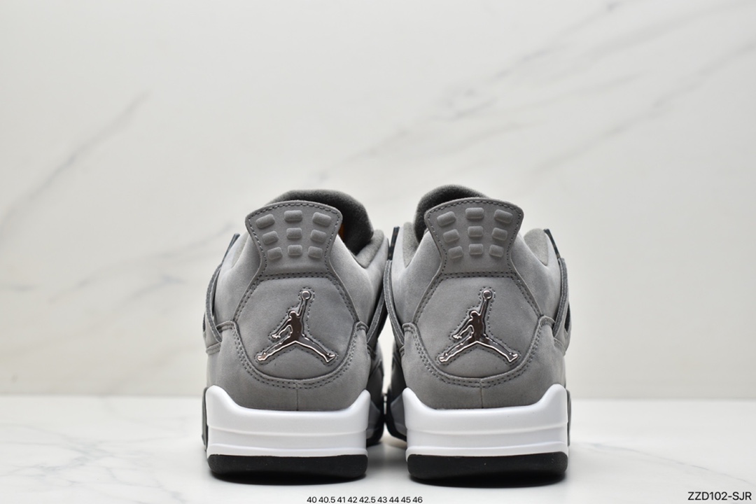 250 头层Air Jordan 4 Retro”Thunder”迈克尔·乔丹AJ4代中帮复古休闲运动文化篮球鞋 308497-008