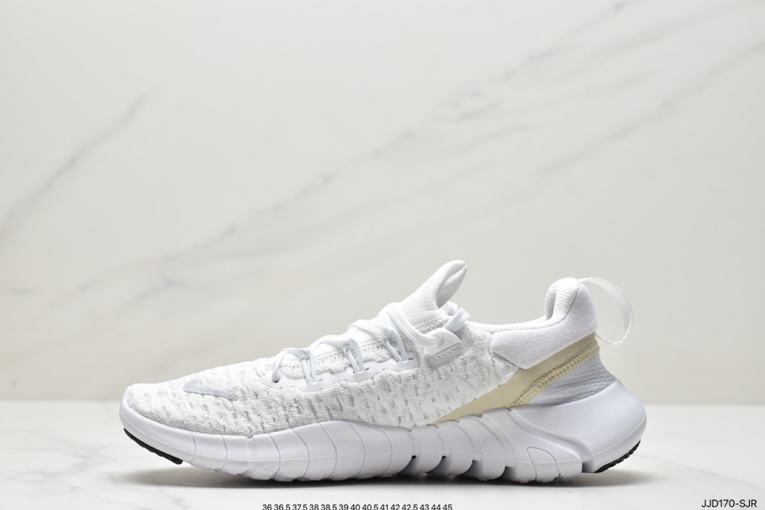 130 耐克Nike Free RN Flyknit 2018 赤足5.0二代轻跑鞋 CZ1891-300