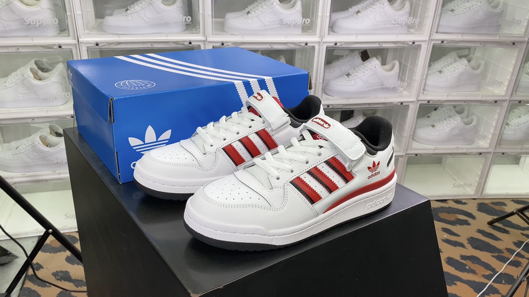 [Adidas Originals Series]Adidas Clover Originals Forum Exhibit 84 Low Roman Se