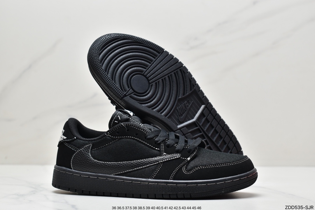 230 乔丹 AJ1 低帮 倒钩 Travis Scott x Fragment x Air Jordan 1 Low“Military Blue” 闪电倒勾低帮 CQ4277-002