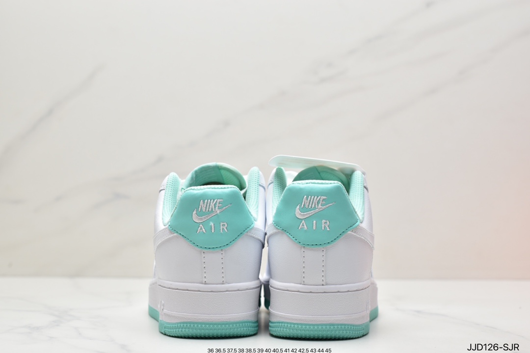 130 耐克Nike Air Force1 空军一号 白蓝低帮休闲板鞋DH7561-107