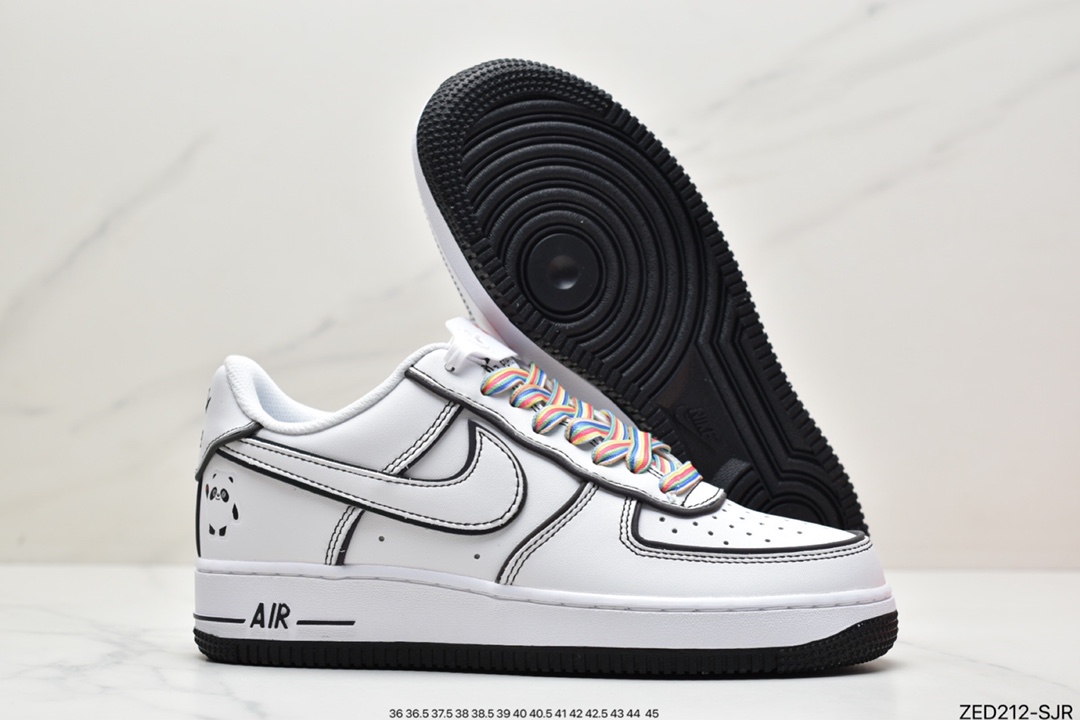 260 耐克Nike Air Force1 空军一号 白蓝 低帮休闲板鞋 GU6936-599