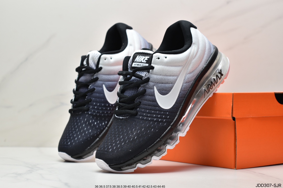 120 耐克Nike Air Max 2017 网面全掌气垫休闲运动百搭慢跑鞋