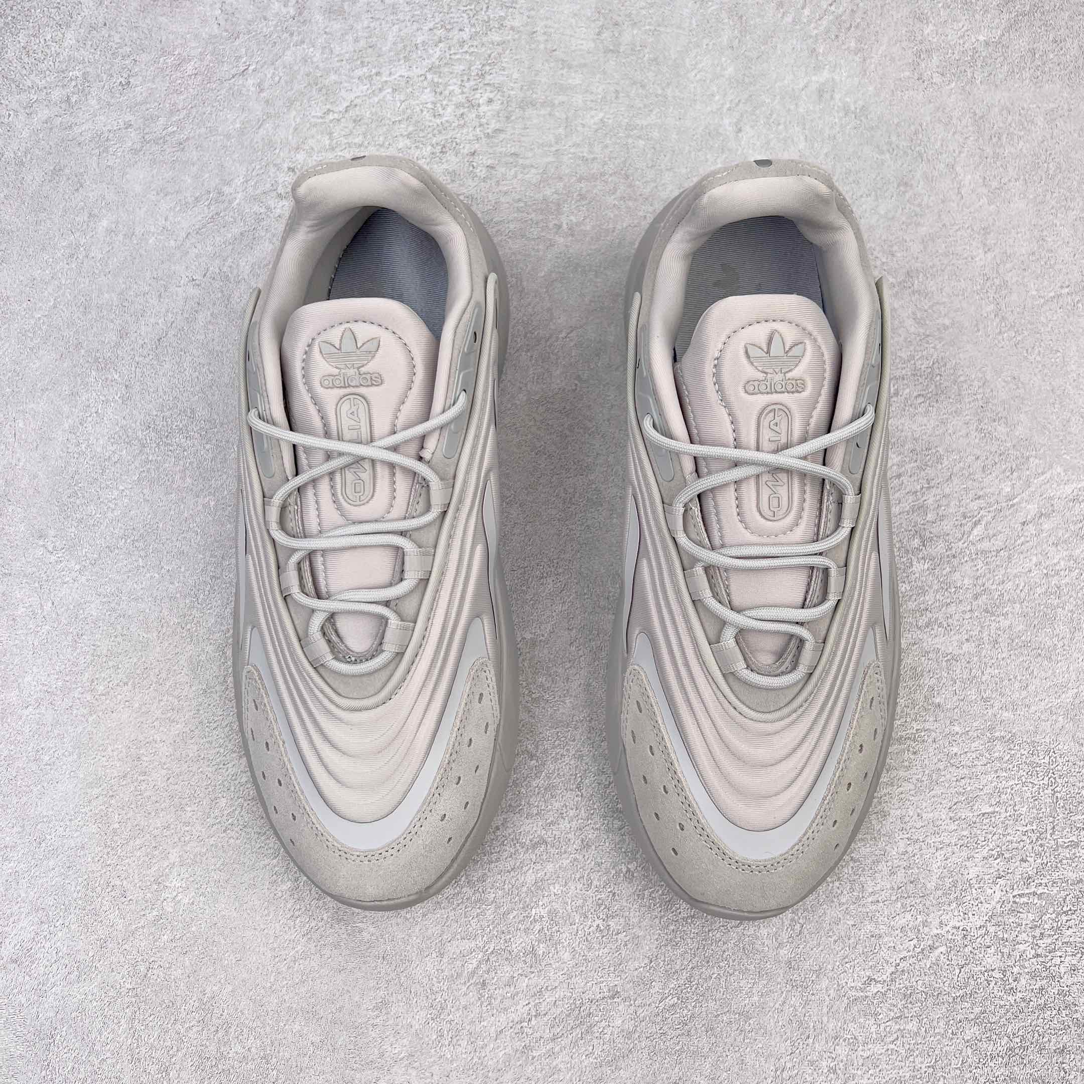 图片[2]-＃特价福利 AD Ozelia adiPENE 2.0 水管二代复古运动老爹鞋 大底侧面字体重点升级 整理度完美提升 正确磨砂材质 原厂配套 高密度柔性编织 符合出口标准 原工艺高密度成型EVA中底 尺码：36 36.5 37 38 38.5 39 40 40.5 41 42 42.5 43 44 44.5 45-选品中心