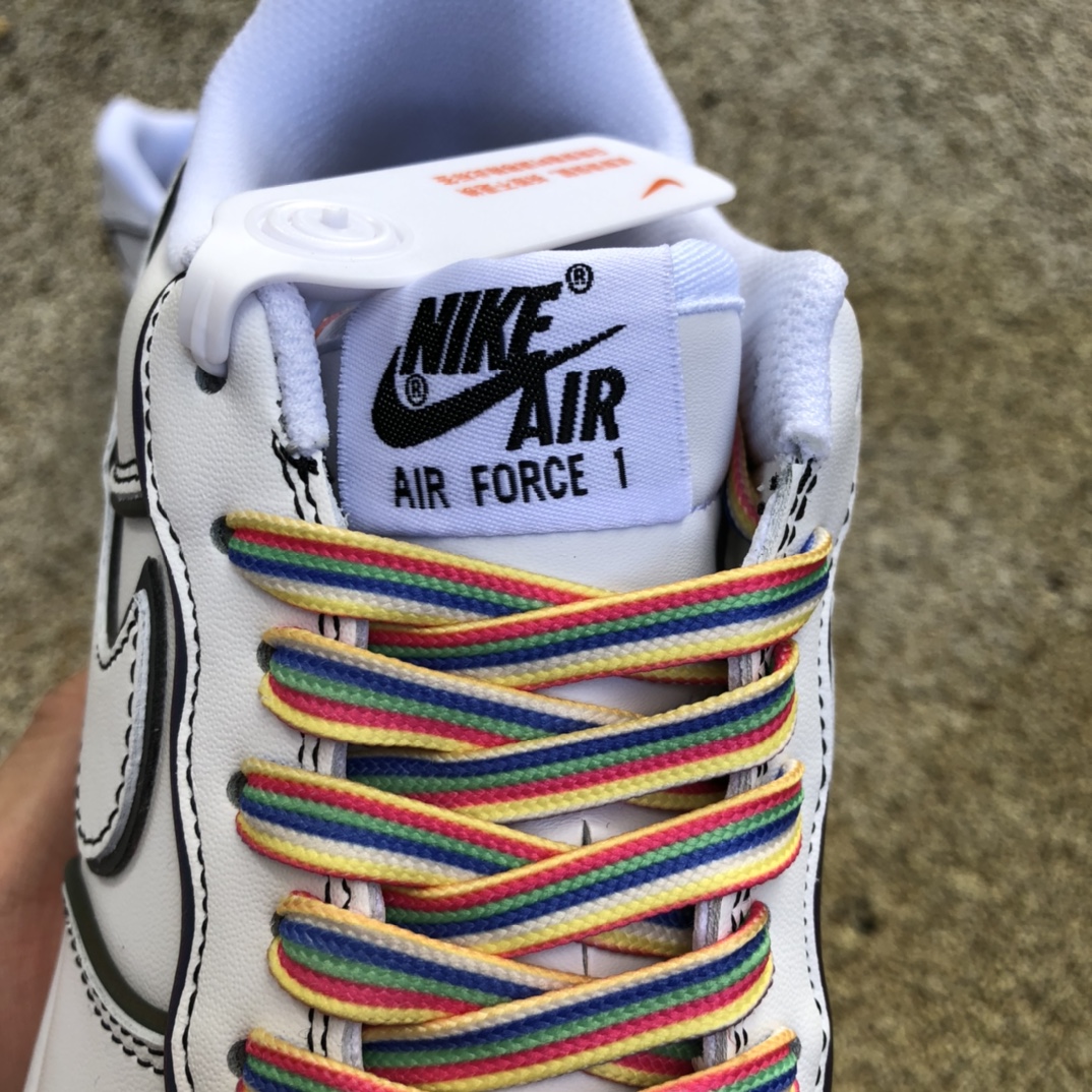 320  Nike耐克AIR FORCE 1 '07男子空军一号运动鞋秋季新 GU6936-599