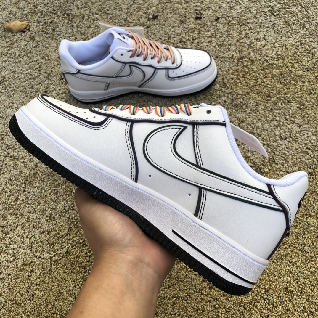 320  Nike耐克AIR FORCE 1 '07男子空军一号运动鞋秋季新 GU6936-599