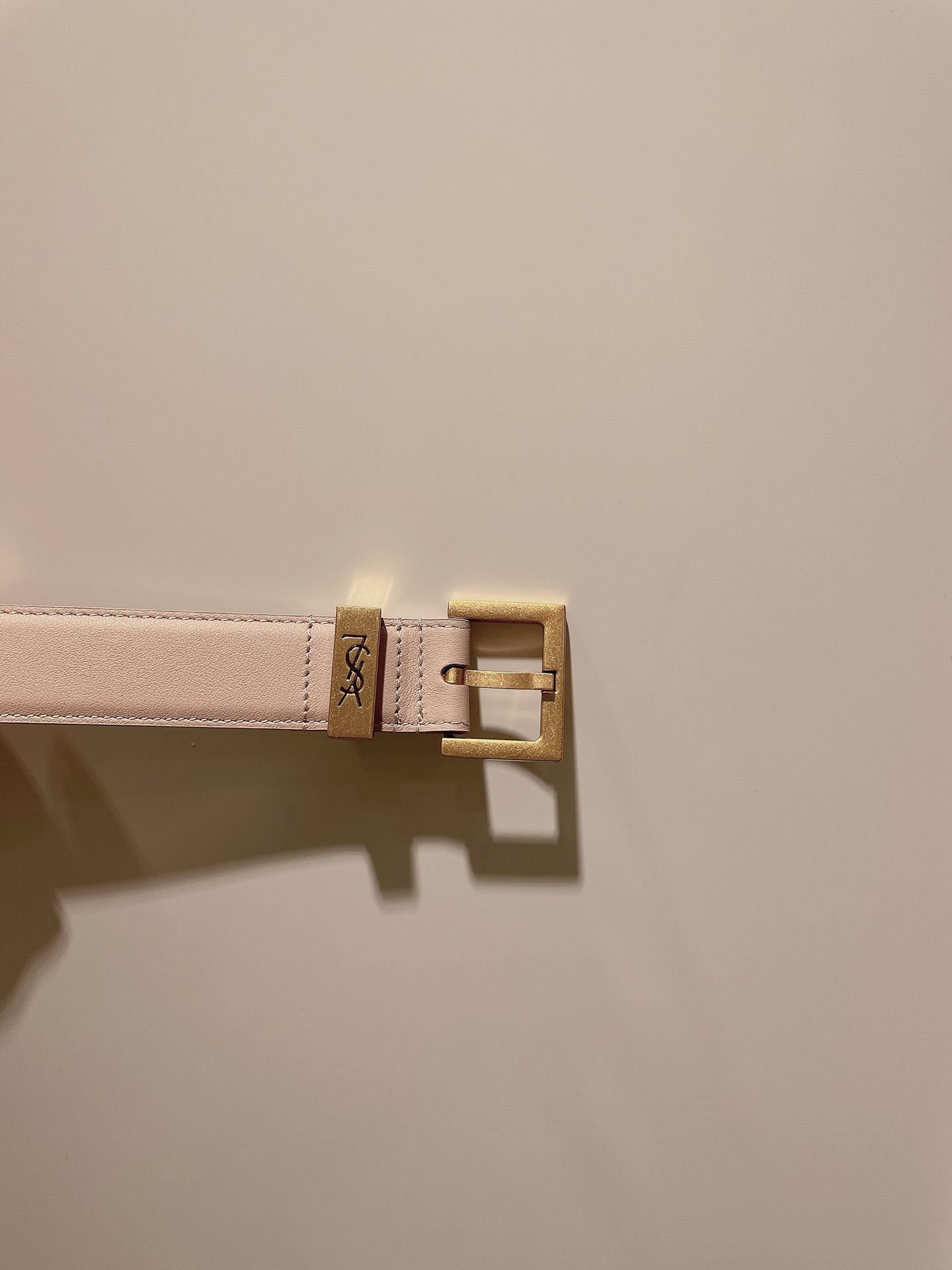 Yves Saint Laurent Cinture Donne Tutto rame Pelle di vitello bovina Vintage 3 i1660892604 1577 1