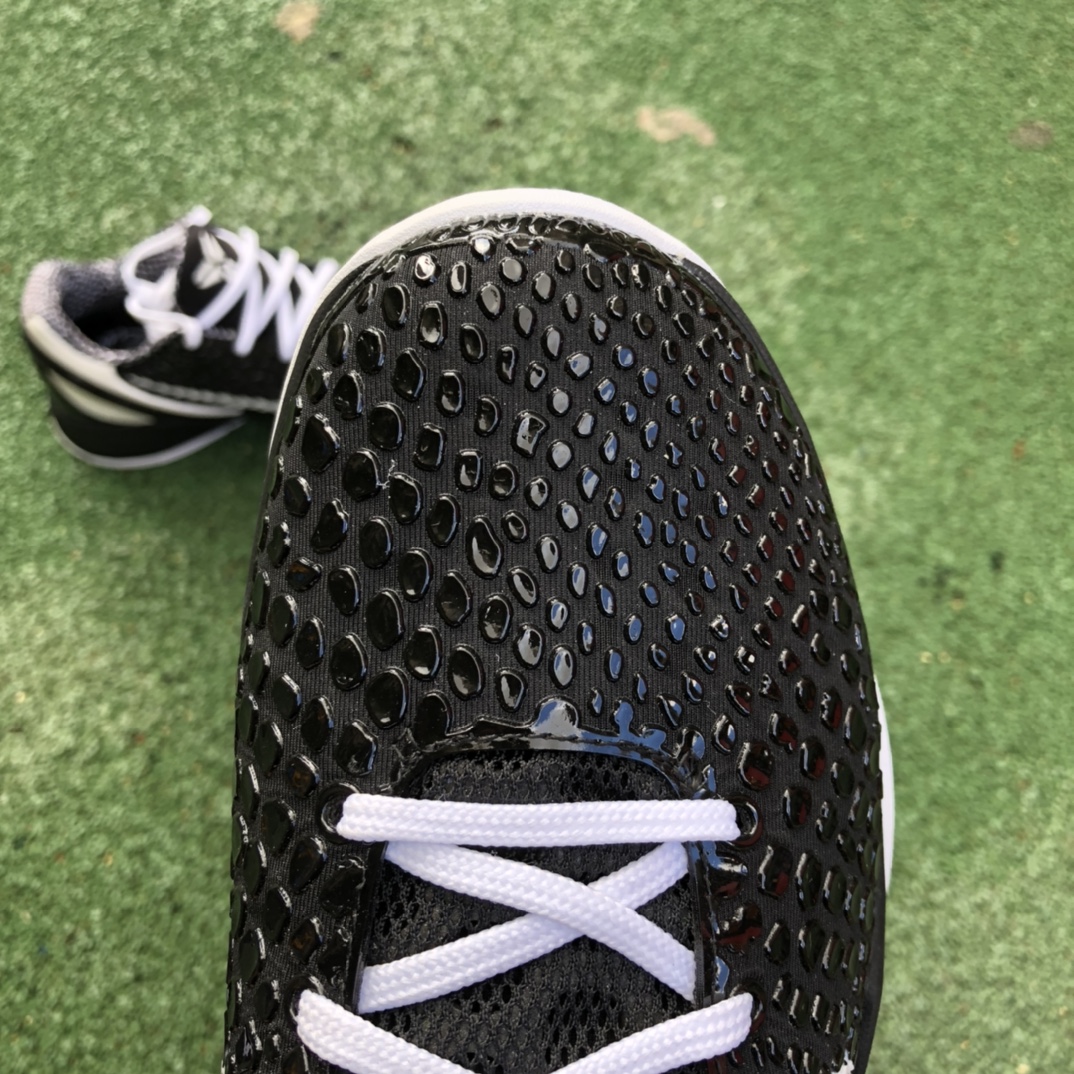 480 s2纯原版NIKE KOBE 6 Protro科比6曼巴 黑白实战篮球鞋CW2190-002